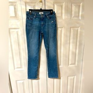 Paige Brigitte Jeans size 25 - mid-rise - folk distressed